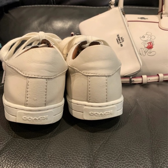 COPY - Disney Coach Mickey Handbag with crossbody strap, Wristlet, and Tennis S… - Picture 5 of 12